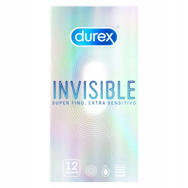 

Najcieńsze Prezerwatywy - Durex Invisible 12 szt.