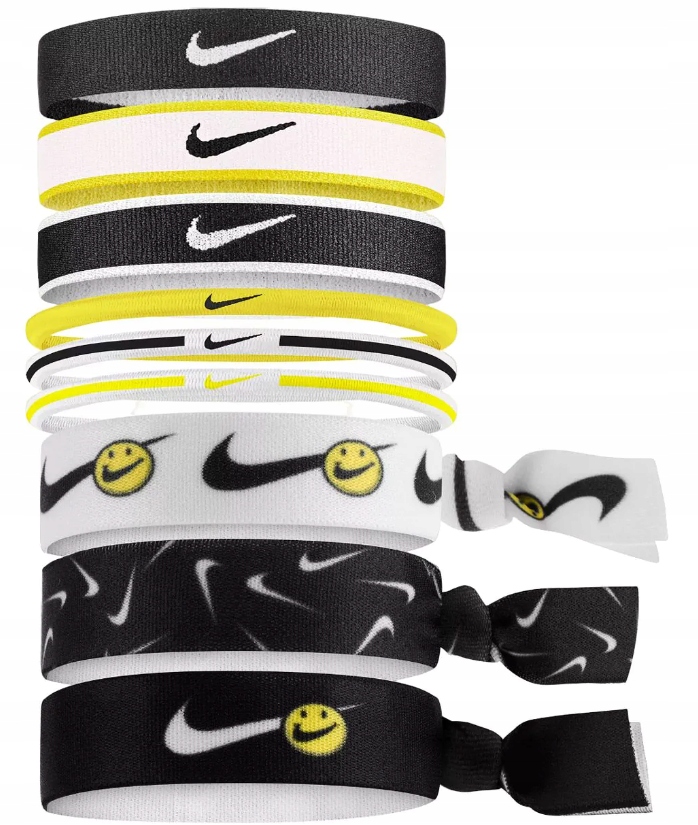 Nike Gumki Do Włosów Mixed Hairbands 9PK
