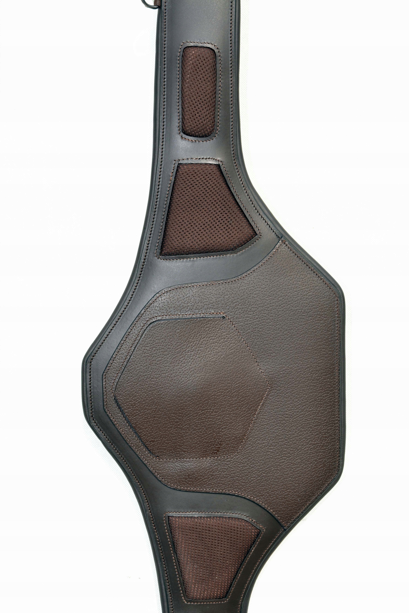 Popręg Z Fartuchem Skórzany Z Gumami 135CM