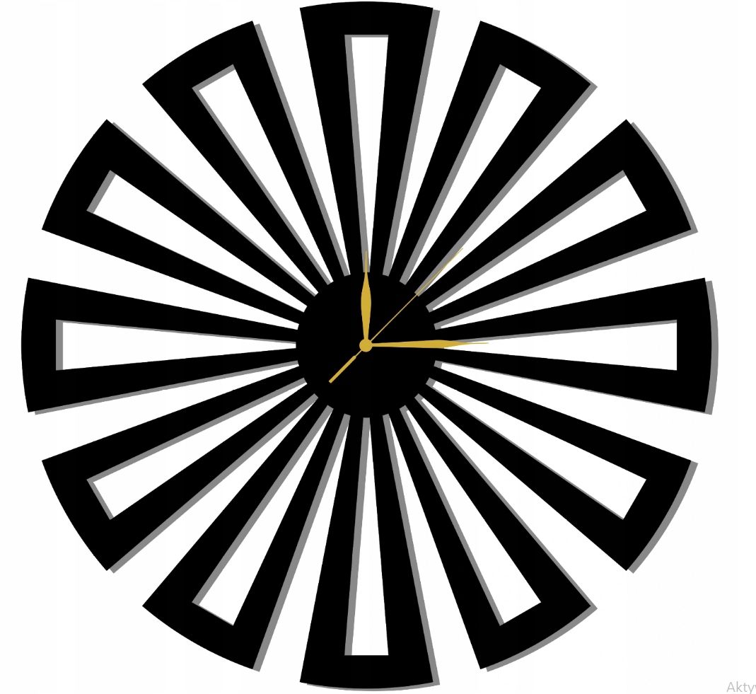 Nástěnné Hodiny Moderní, Velikost 50 CM! 17 Barev!