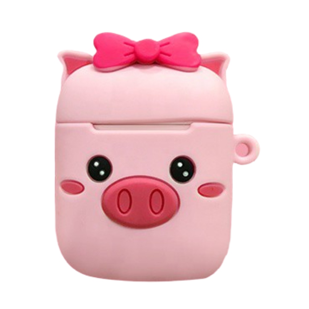 

Silikonowe etui słuchawki AirPods - Prosiaczek