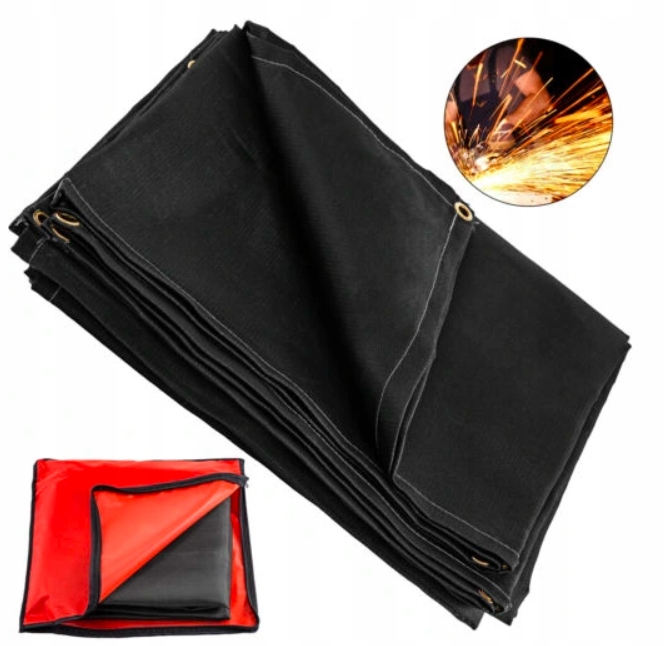 Hasicí deka ze skleněných vláken protipožární skleněná 1.8x3M