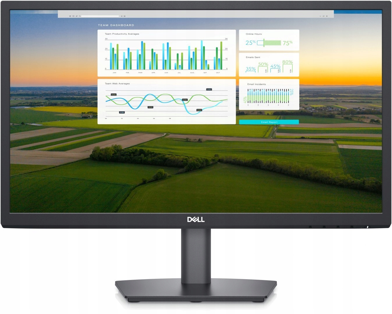 Dell E2222H 21,5 " Va Fhd 1920 x 1080 16:9 5 ms 250 cd