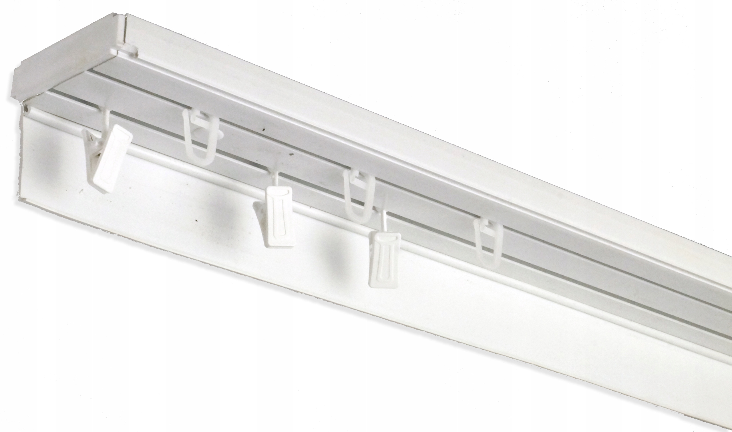 

Szyna sufitowa Pcv dwutorowa 520 cm kpl + Osłona