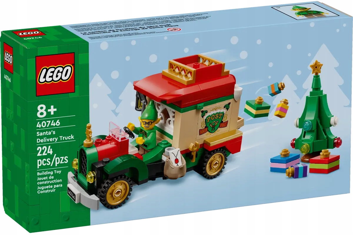 40746 Lego Ostatní série – Mikulášův náklaďák