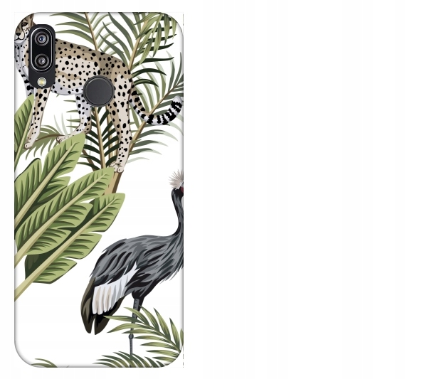 

Etui pokrowiec Huawei P20 Lite Wzór tropikalny Afr