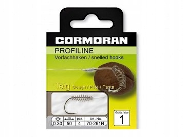 Haczyki Cormoran z przyponem Pasta N 0,22mm ro