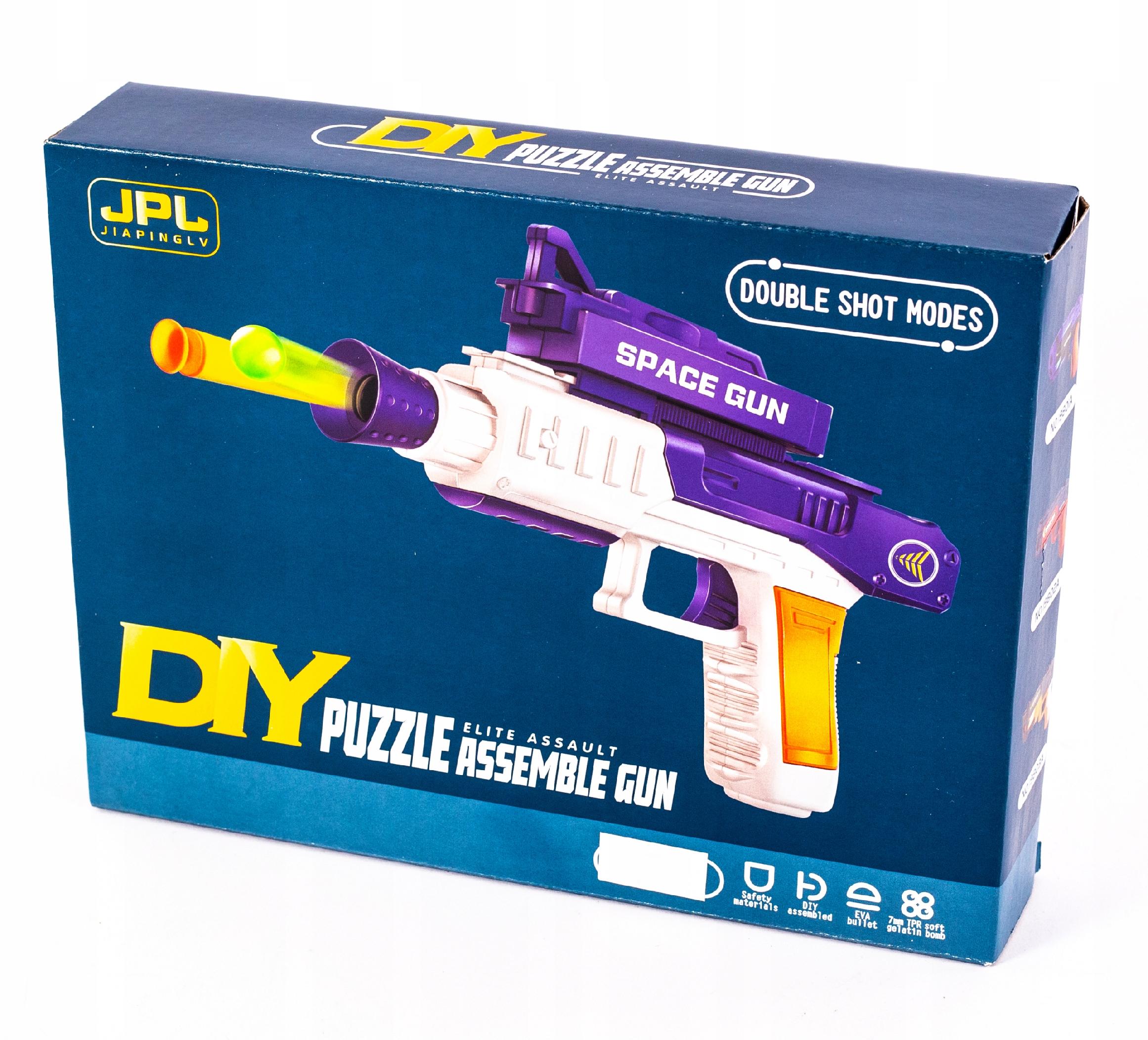 PISTOLET NA STRZAŁKI DIY DO ZŁOŻENIA