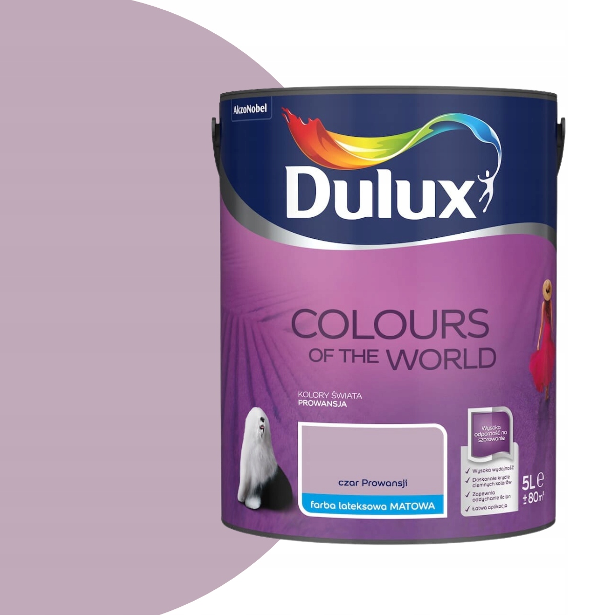 Dulux Barva Barvy světa 5L Kouzlo Provence