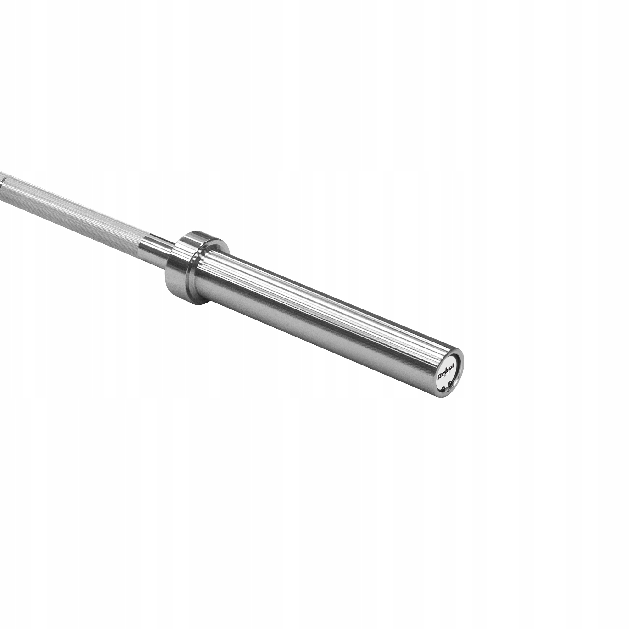 Gryf olimpijski prosty łożyska sztanga olimpijska 180cm 15kg zaciski Rebel