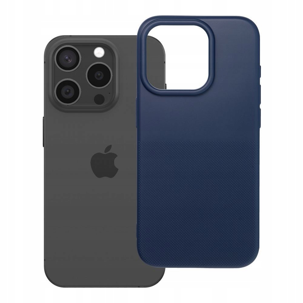 Etui na iPhone 15 Pro Easy Dual niebieskie