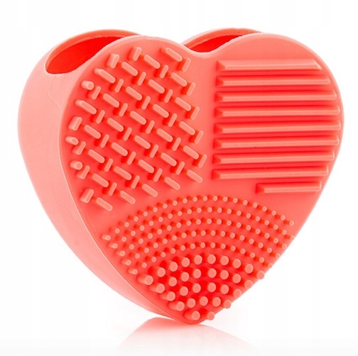 MYJKA SILIKONOWA DO MYCIA PĘDZLI SERCE