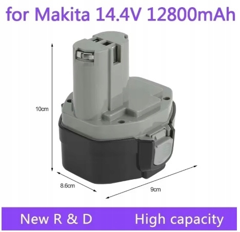 Akumulátor pre Makita 14,4V12800mAh, 14,4 V, PA14, 1420, 1422, 1433, 1434,