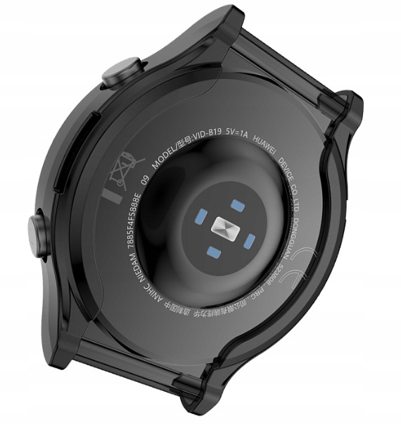 CASE ETUI 2w1 DO HUAWEI WATCH GT 2 PRO CZARNE Pasuje do modelu Watch GT 2 Pro