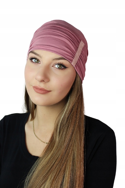 

Turban po chemioterapii Mona Bm-13 róż Eva Design