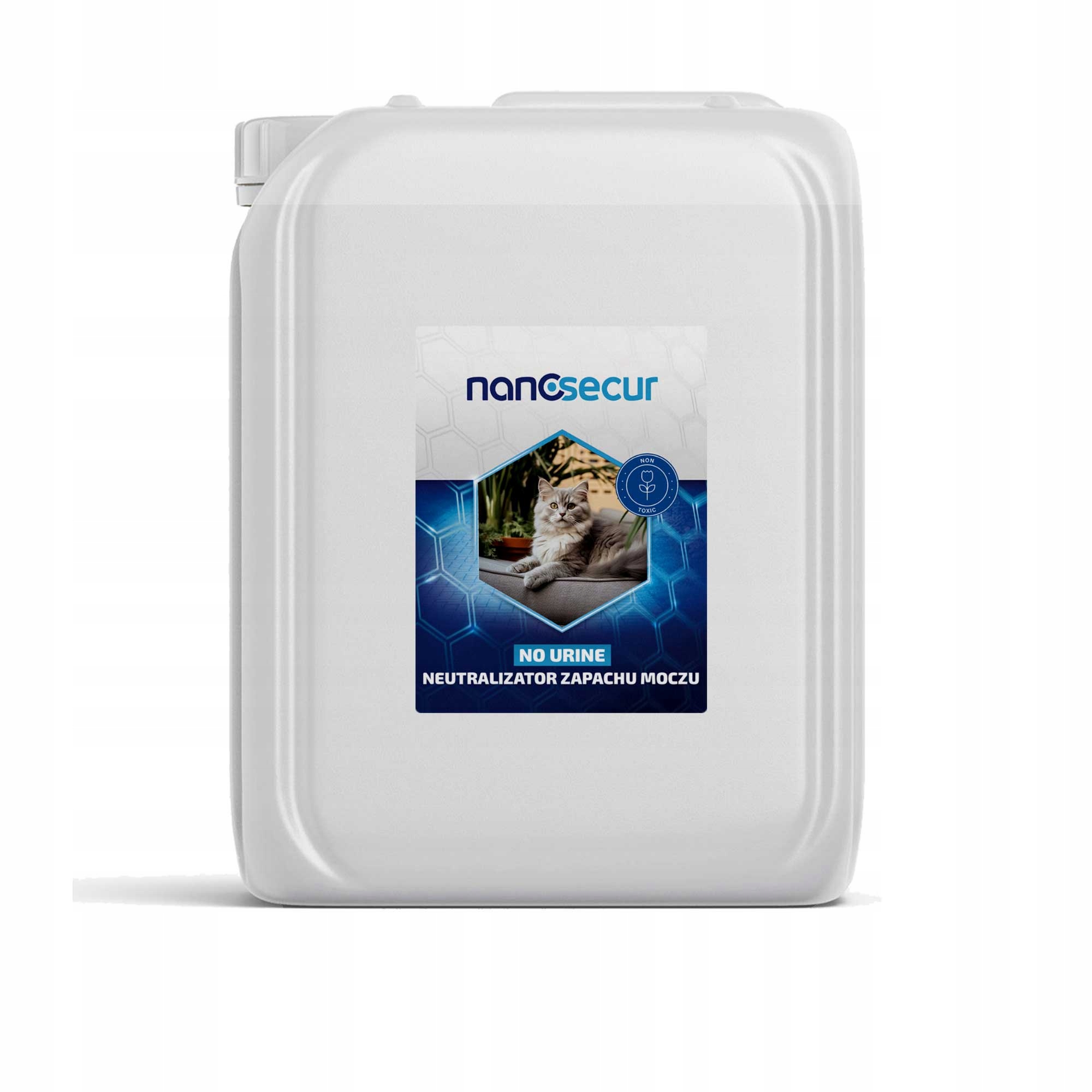 Levně Nanosecur No Urine neutralizátor nepříjemného zápachu kočičí moči 10Litrů
