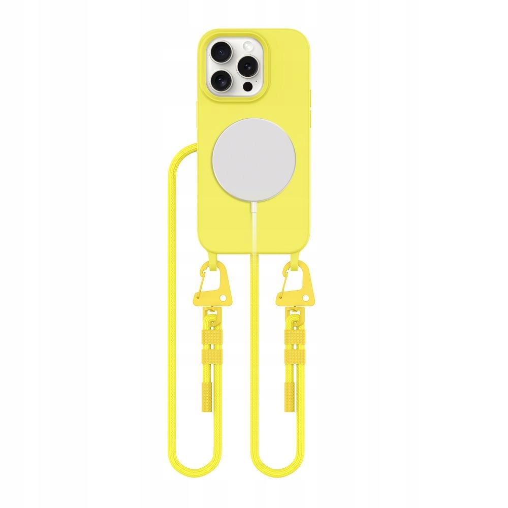 Tech- Protect Magnecklace MagSafe iPhone 15 Pro Canary Yellow Tech-