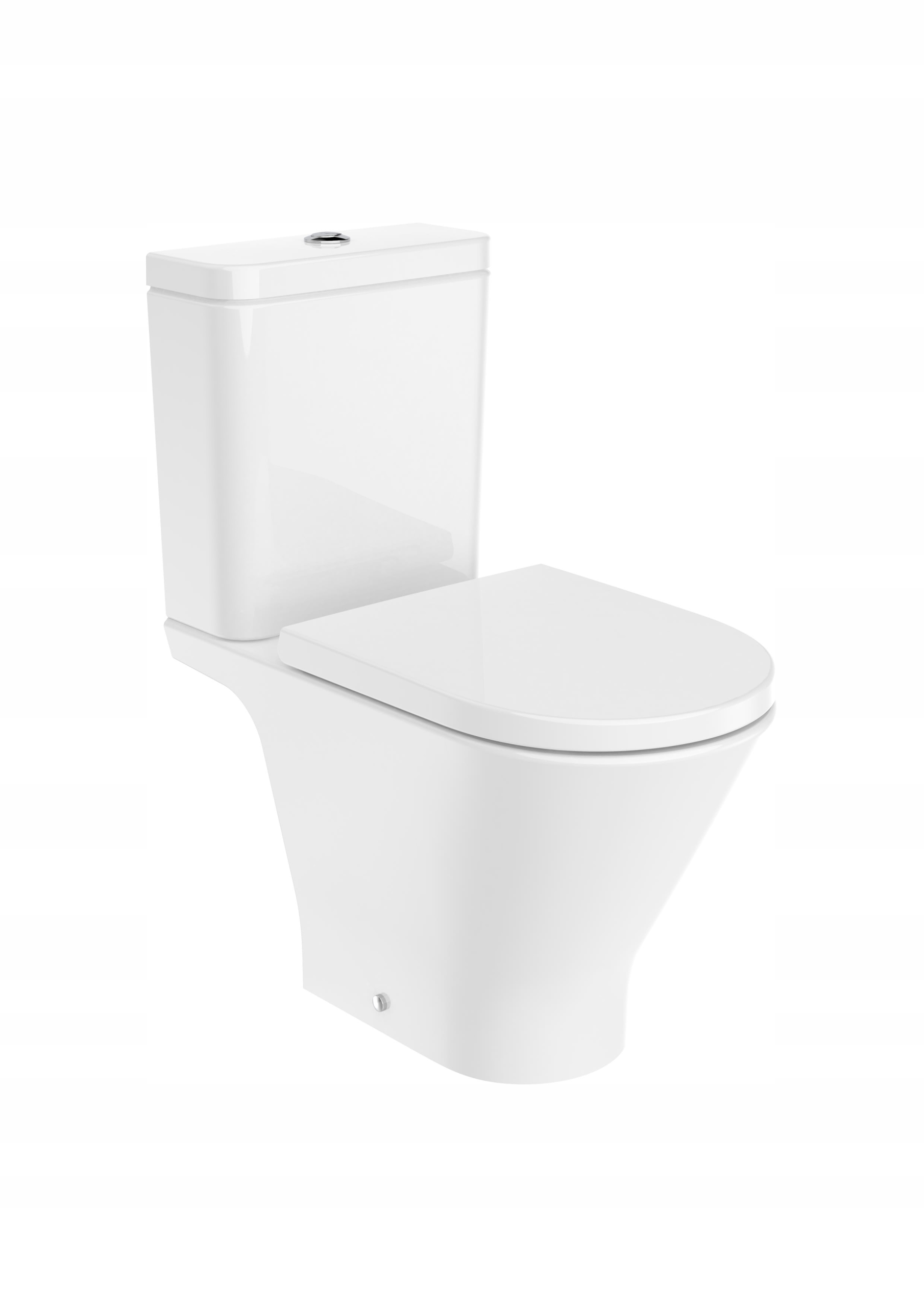 Roca Gap Round Miska Wc do kompaktu Rimless 65,5cm A3420N8000