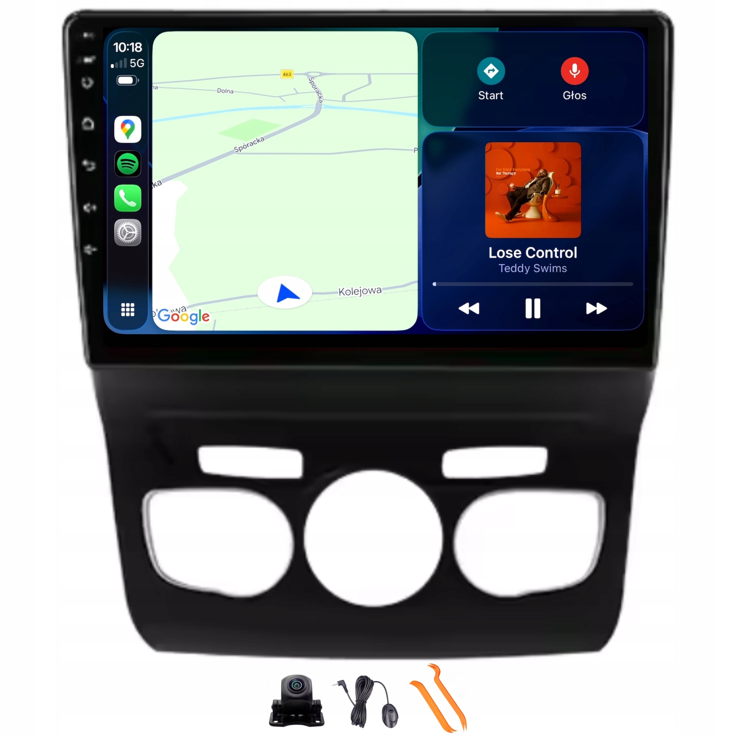 Rádio Android Navigácia Qled Carplay Lte 64GB Citroen C4 2 10-17 DS4 11-15