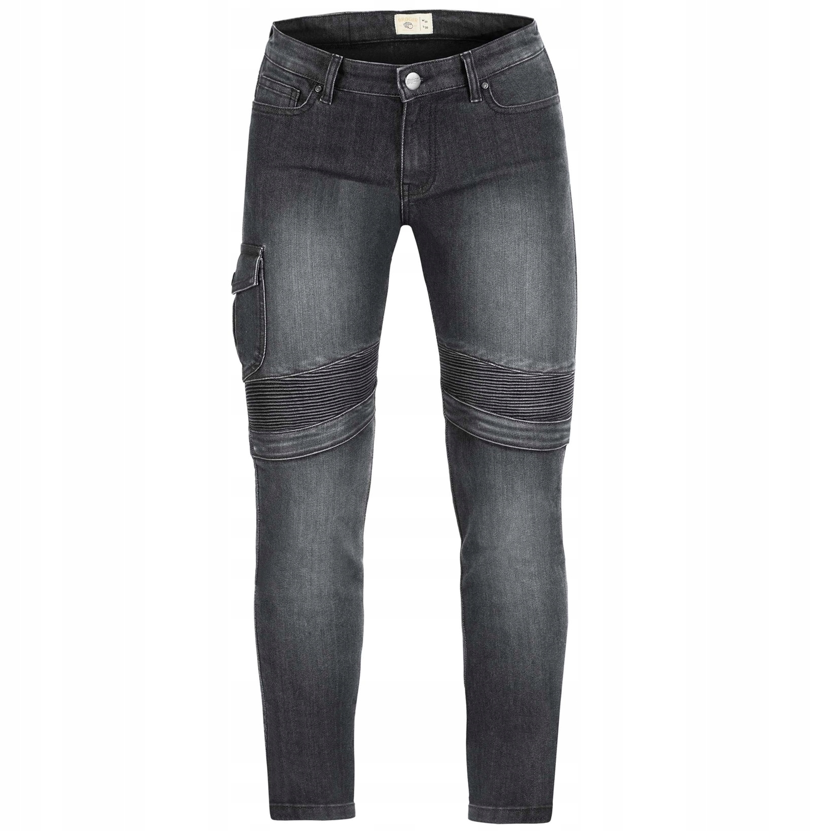 Džínsové nohavice Broger Ohio Lady Tapered Fit Washed Black 31/30