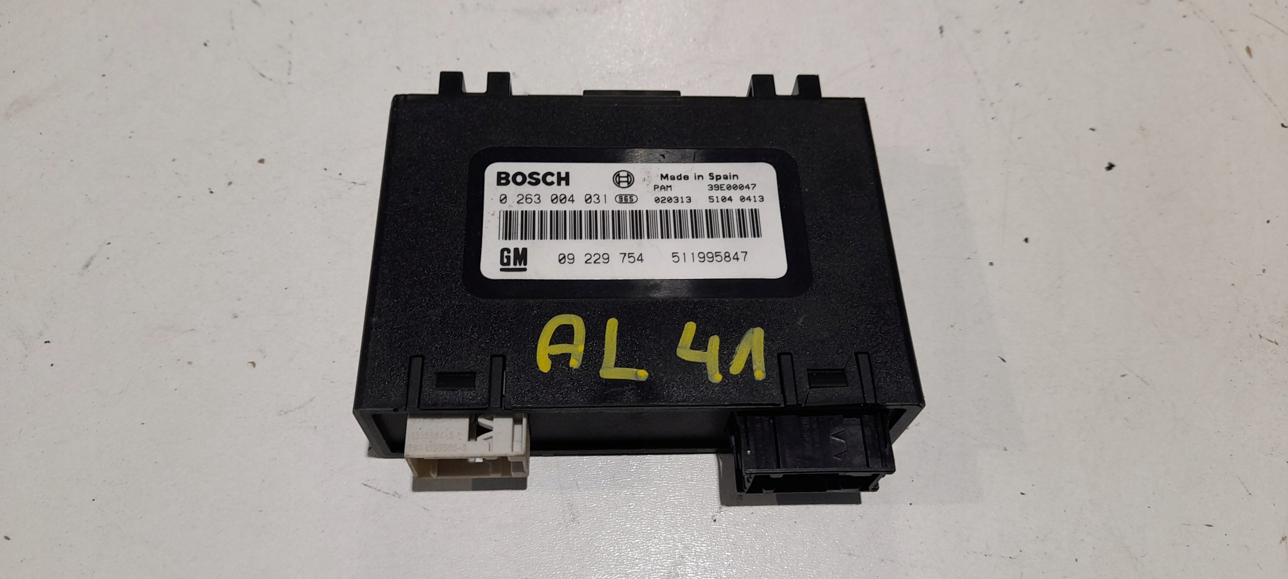 MODUL BEDIENTEIL PDC OPEL VECTRA C 09229754