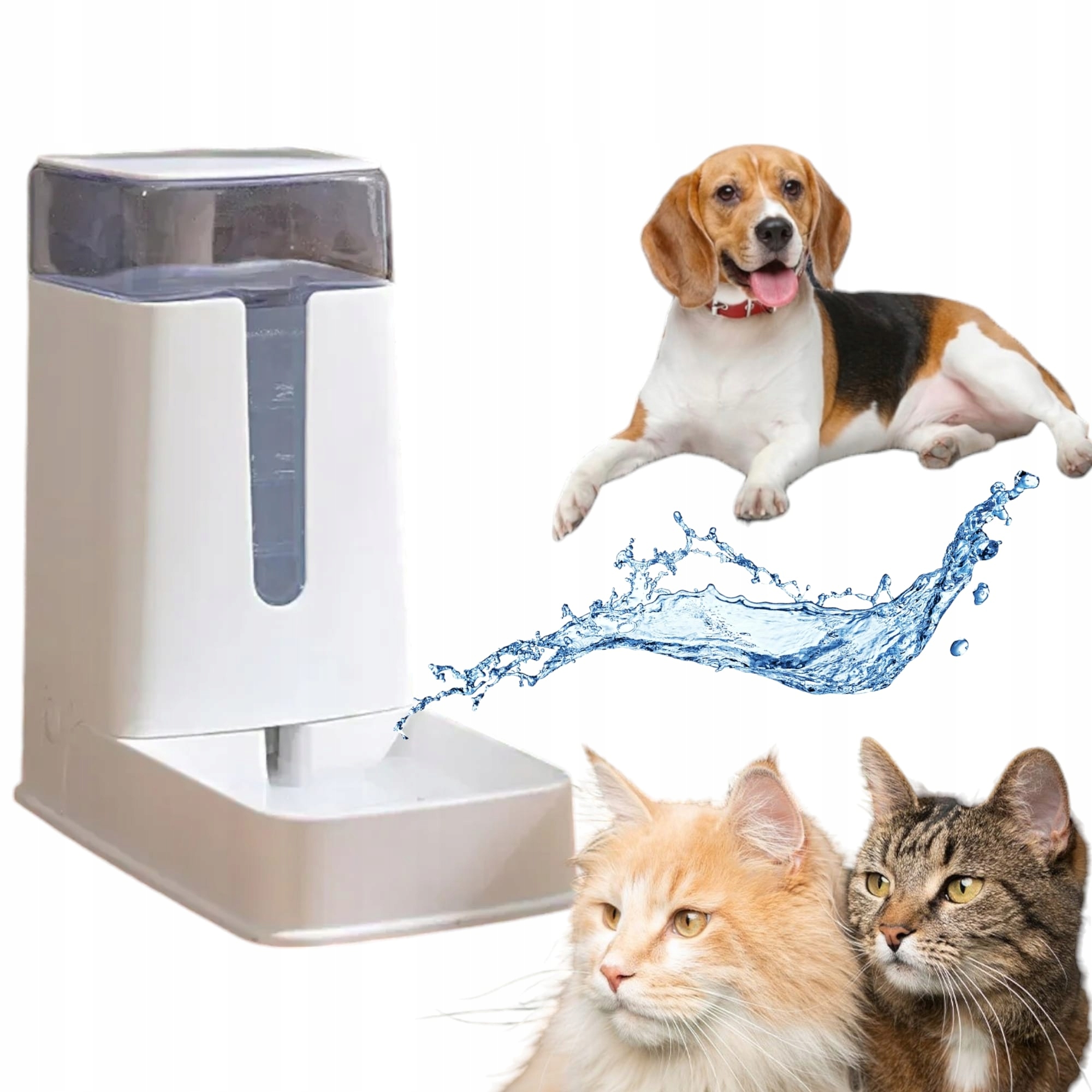 Levně Dávkovač Vody Pes Kotě, Cat Water Dispenser, Dog Bowl, Cat Basin Krmítko
