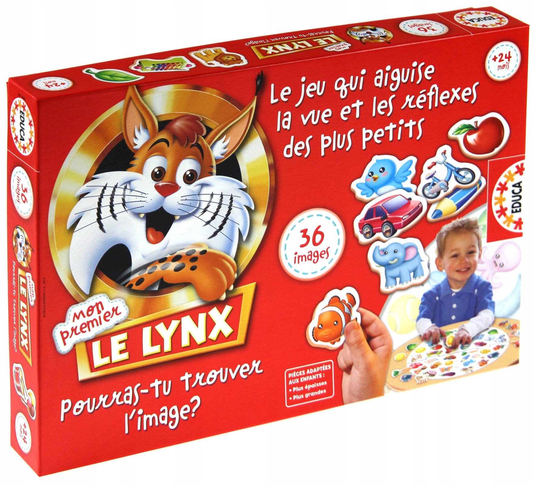 

Educa Lynx 36 Mój pierwszy Ryś gra dla dzieci