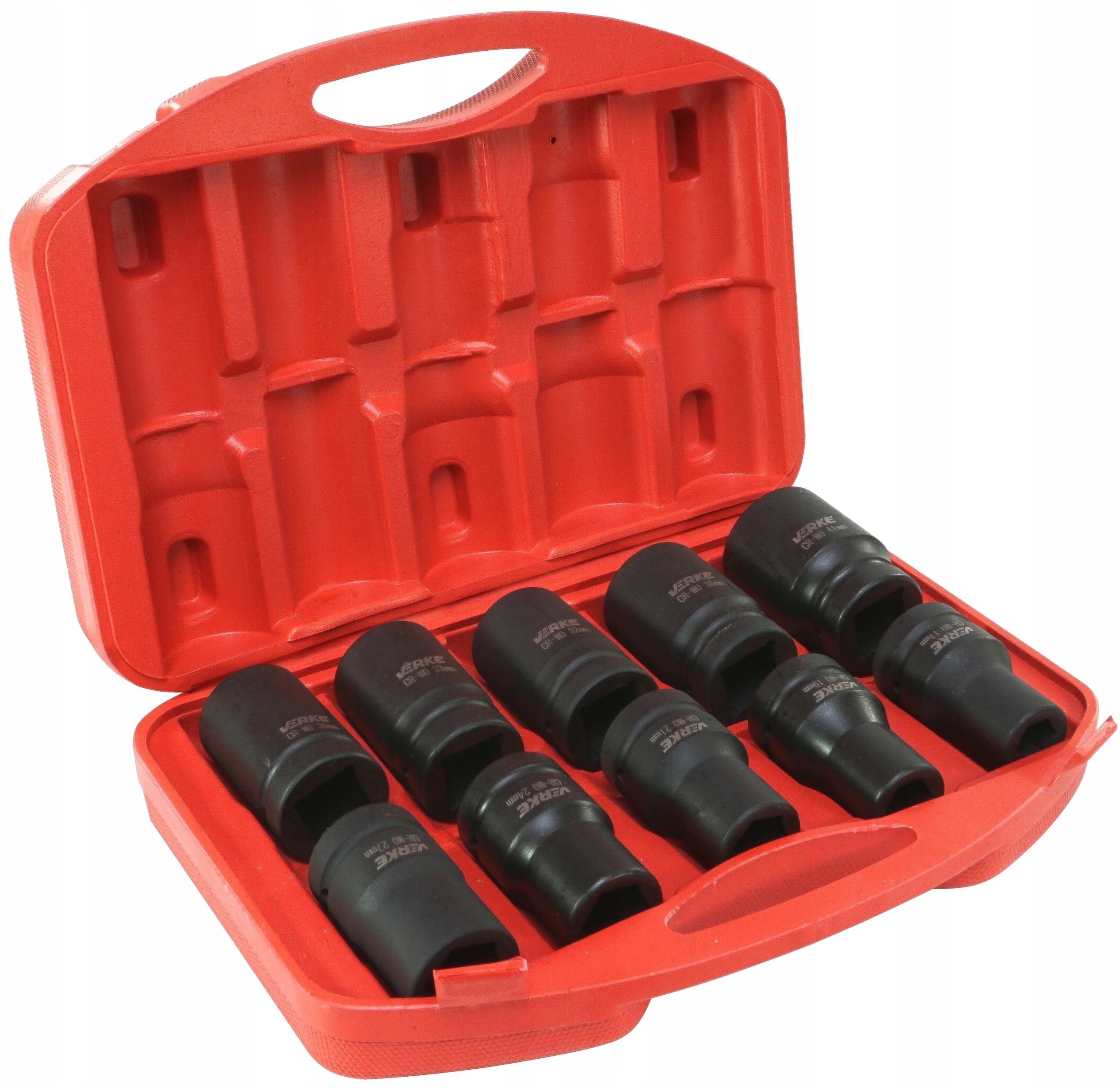 

Verke V39465 Zestaw Nasadek Udarowych 1" 17-41 MM