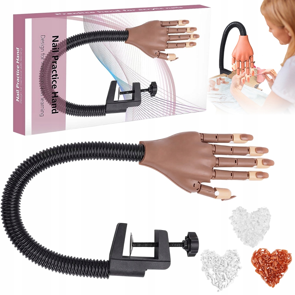 Ruka Pro Cvičení Učení Manikúry Pohyblivé Multifunkční Spoje