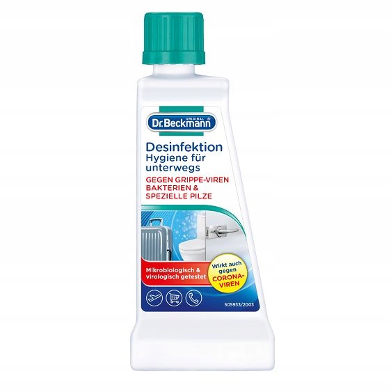 

Dr Beckmann Płyn Do Dezynfekcji Na Wirusy 50ML