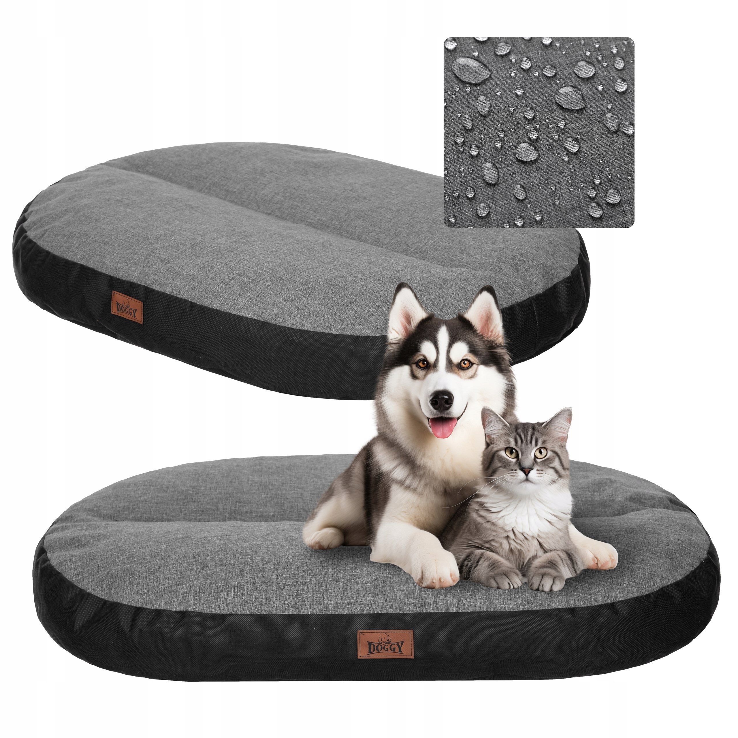 Materac Dla Psa, Legowisko dla psa, Duża Kanapa, Posłanie Kojec 108x85 cm