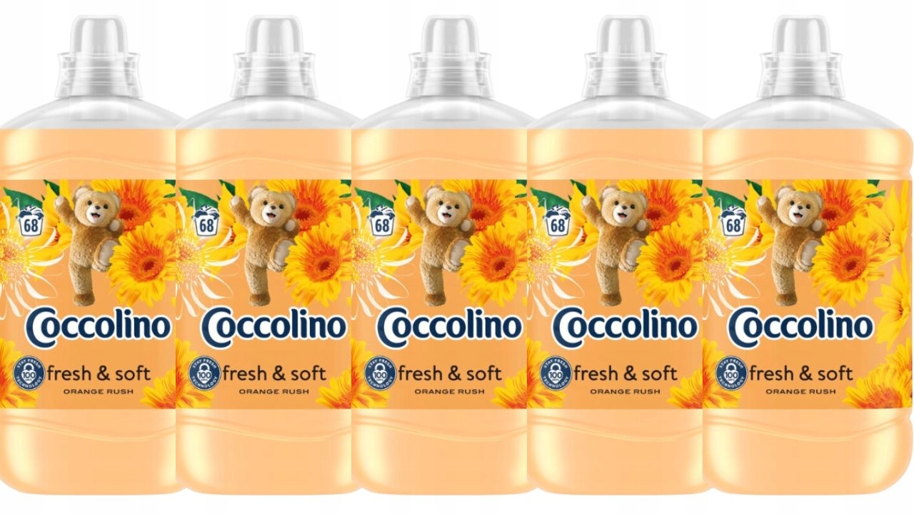 Levně Tekutá aviváž Coccolino Core Orange Rush 5x1,7L