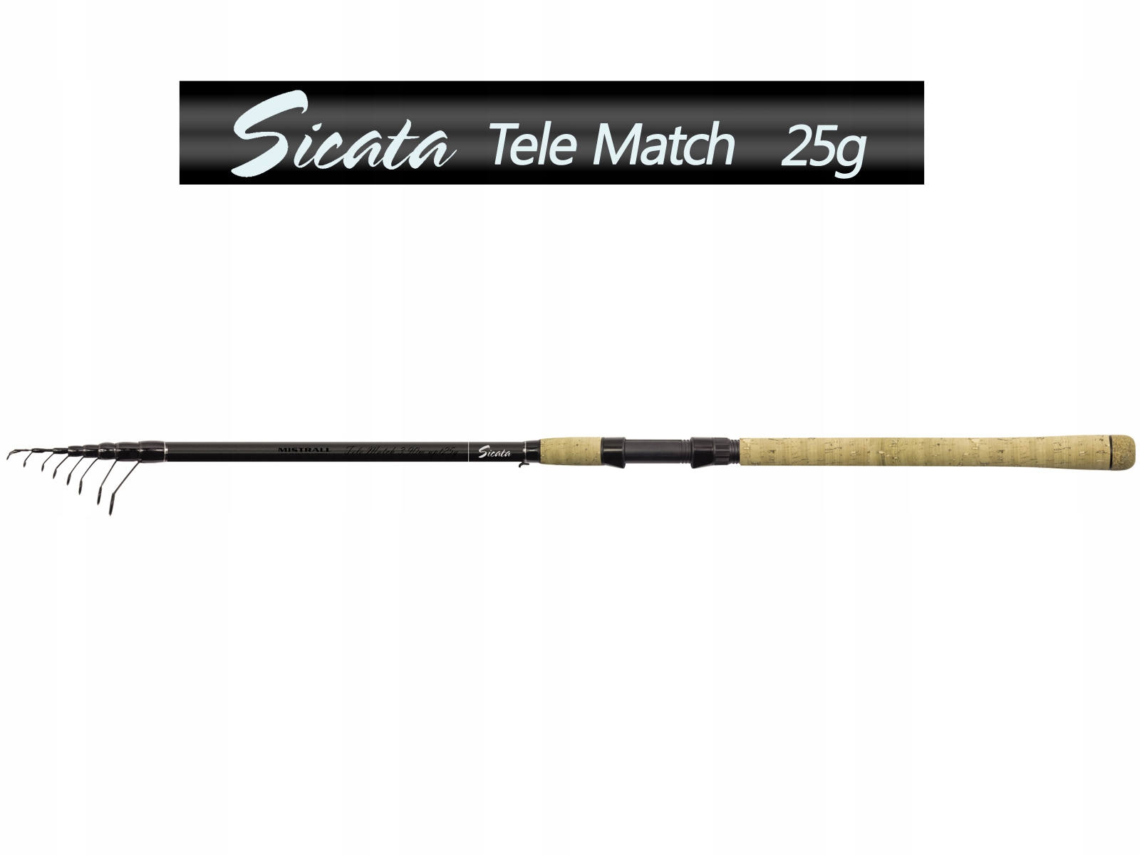 WĘDKA MISTRALL SICATA TELE MATCH 4,20m / do 25g Długość całkowita 420 cm