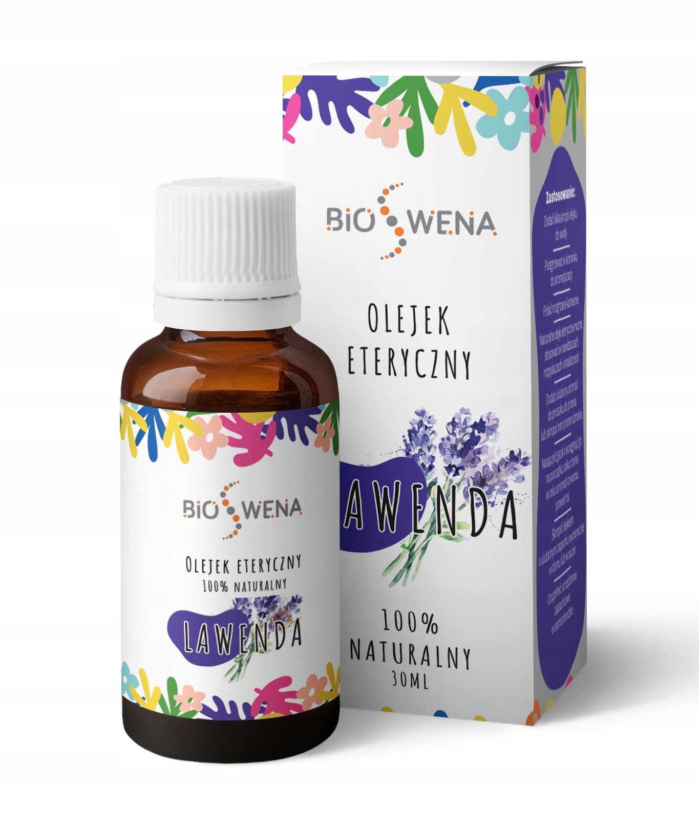 

Olejek eteryczny Lawenda 30 ml aromaterapia
