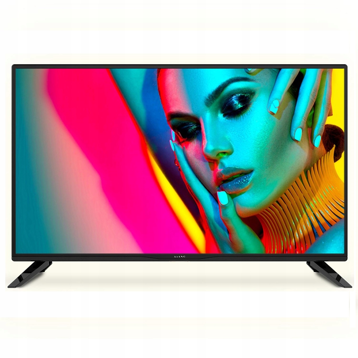 Telewizor Kiano Slim Tv 32" Dled DVB-T2 Hdmi Usb Pvr Hd Ready