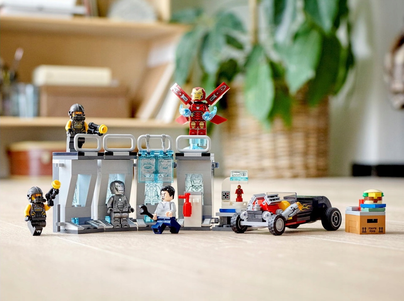 レイ　0725 LEGO Super Heroes - 76167 Marvel Avengers Zbrojownia Iron