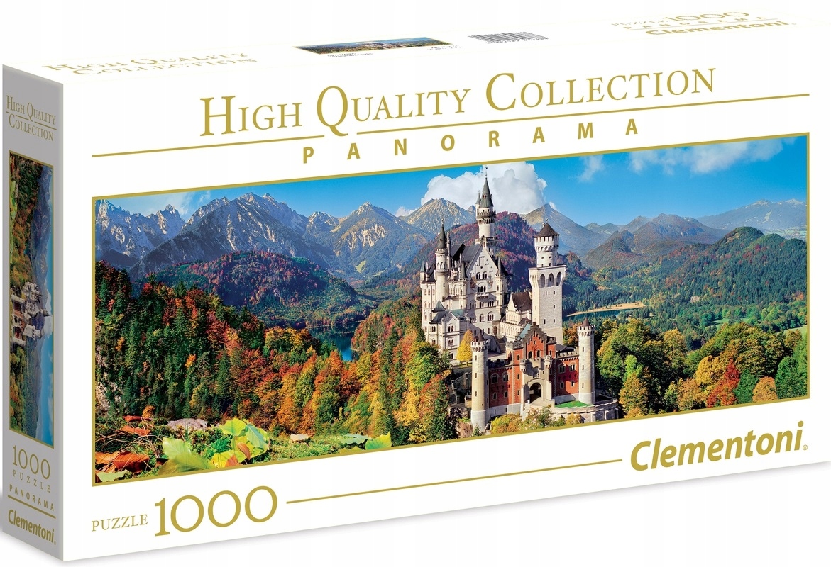 

Puzzle 1000 el Zamek Neuschwanstein Widok Panorama