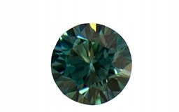 Moissanit If 6,6 mm 1,01 ct Bez Inkluze