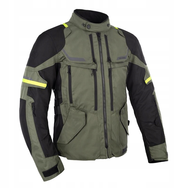 Oxford Rocklandová Bunda Farba Khaki/čierna/žltá Fluo Veľkosť XL