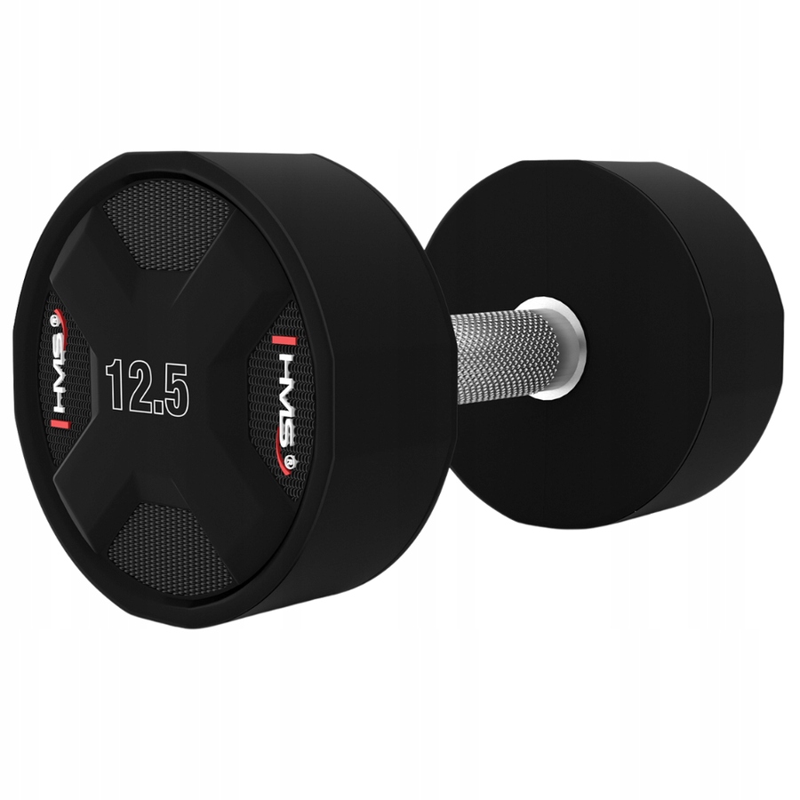 Hms Závaží Polyuretanová činka pro cvičení a trénink 12.5 kg