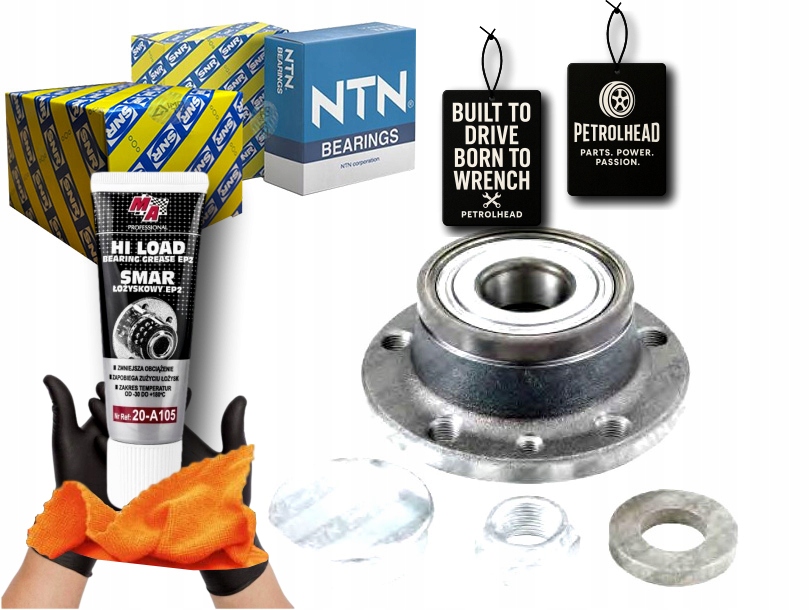 Sada Ložiska Kola S Nábojem Fiat 500L Doblo Fiori #Petrolhead Pro+ Kit7