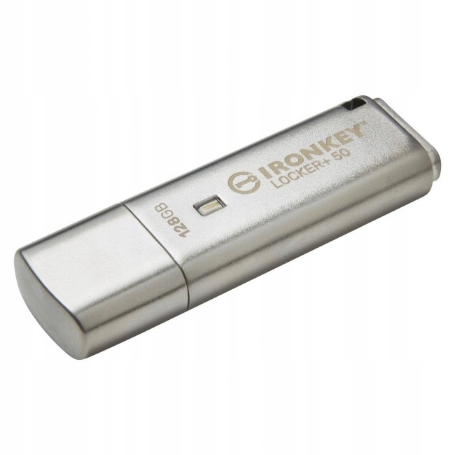 Szyfrowany Pendrive Kingston Ironkey Locker+ 50 128GB Usb 3.2 IKLP50/128GB