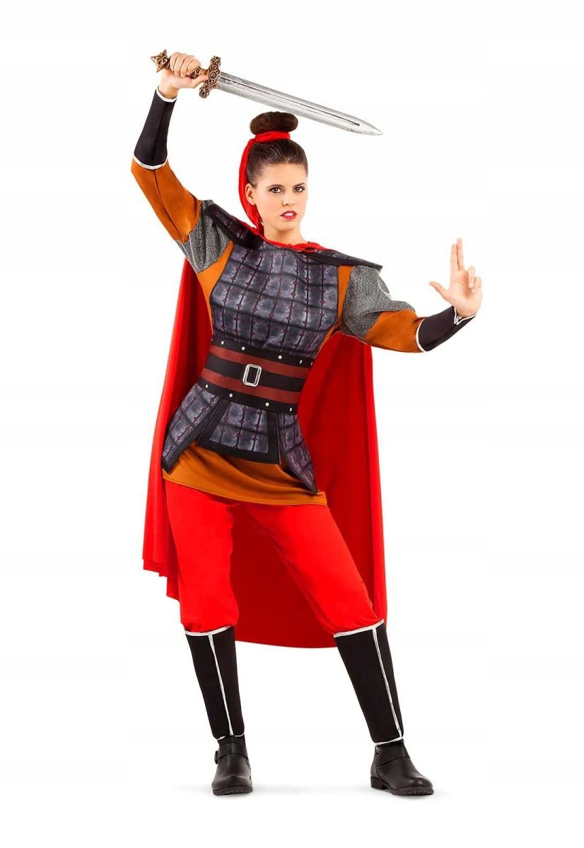 Kostým Mulan Převlek Ninja Pohádkový kostým M/L