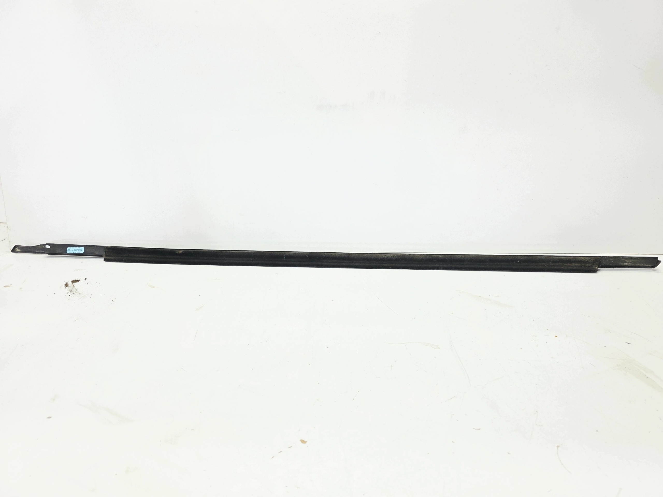 moulding door black POLYSK right front AUDI A6 C8 4K0837476A T94