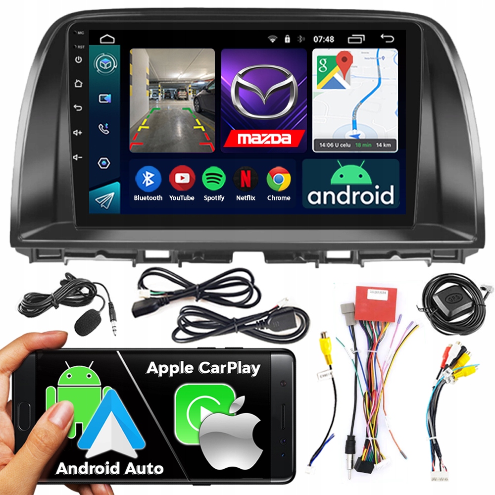 Autorádio 2DIN Ncs RS-305 Mazda CX-5 2012-2016 Android Navigace