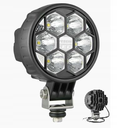 CRC3F.50400 - Галогенна Світлодіодна робоча лампа 2500lm сфокусована 4 * JC7