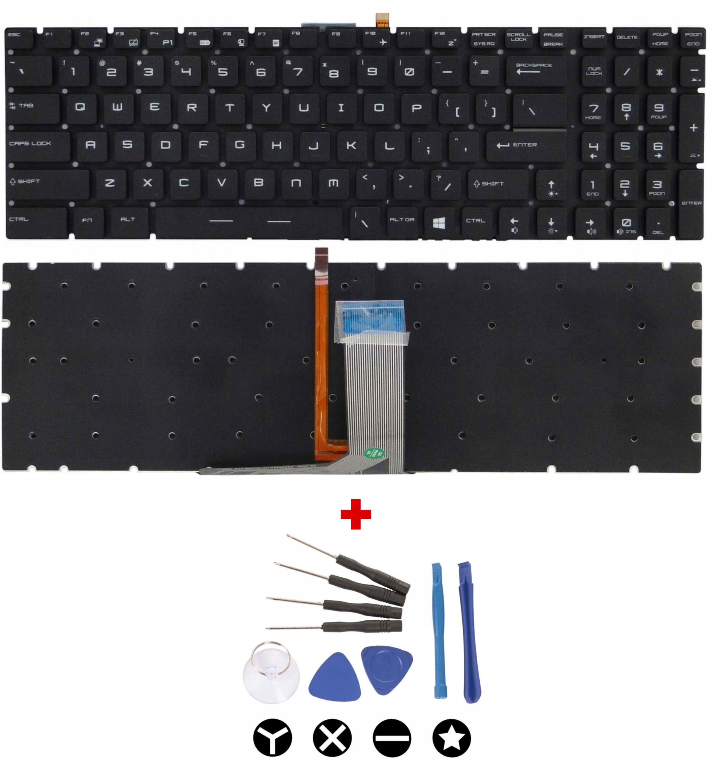 Klávesnice Msi GE62 GL62 GE72 GP62 WS60 PE60 GV62 GE65 GE75 CX62 CX72