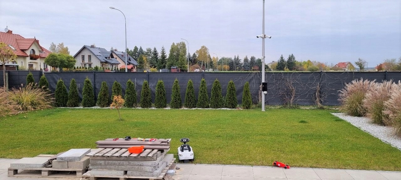 SIATKA CIENIUJĄCA 95% OSŁONA 1,2x10m ANTRACYT MASKUJĄCA NA OGRODZENIE PŁOT Producent Linarem SiatkiSieci