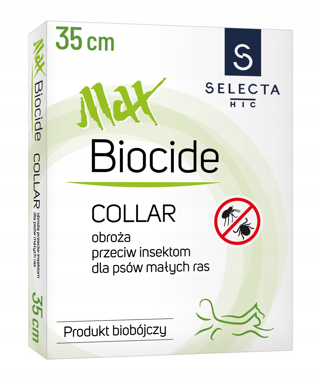 

Selecta Obroża biobójcza MaxBIOCIDE 35 cm czerwona