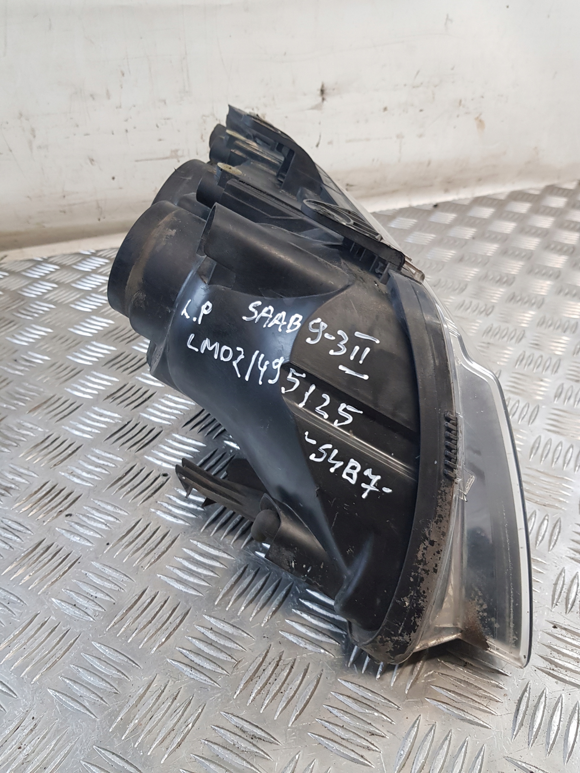 light left front lens 155820RE SAAB 9-3 II EUROPA